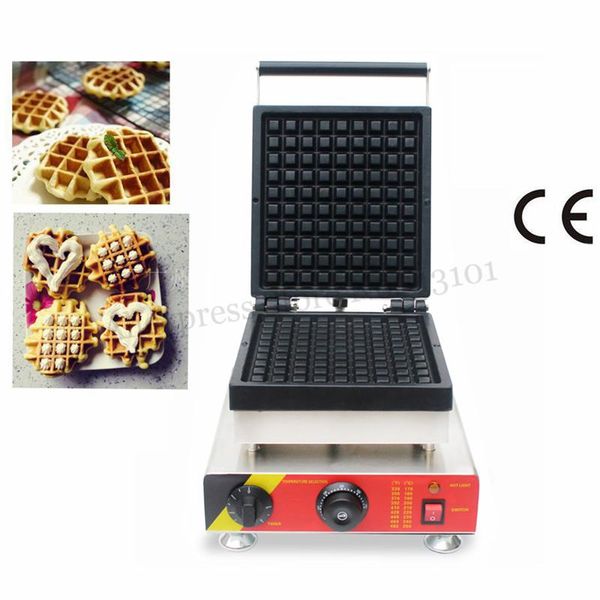 bread makers commercial belgium waffle machine one mold 265x265mm nonstick liege maker 1500w 110v 220v
bread makers commercial belgium waffle machine one mold 265x265mm nonstick liege maker 1500w 110v 220v