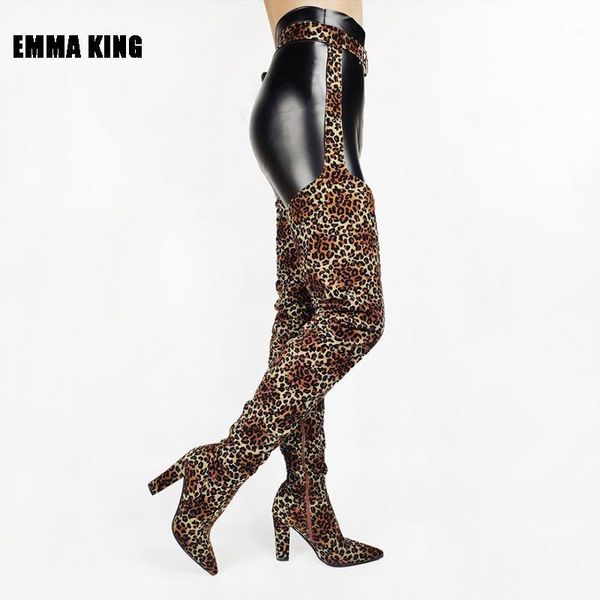 boots 2021 women over the knee thigh high heel waist belt strap zip shoes lady leopard catwalk pointed toe 34-441, Black
boots 2021 women over the knee thigh high heel waist belt strap zip shoes lady leopard catwalk pointed toe 34-441, Black