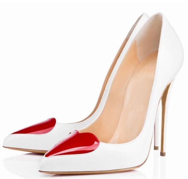dress shoes real po custom make red heart pointed toe high heel woman cm 12 plus size 44, Black
dress shoes real po custom make red heart pointed toe high heel woman cm 12 plus size 44, Black