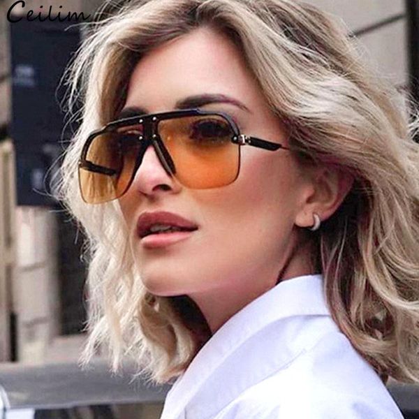 fashion oversized flat sunglasses women 2021 new pilot sun glasses vintage gradient shades eyewear, White;black
fashion oversized flat sunglasses women 2021 new pilot sun glasses vintage gradient shades eyewear, White;black