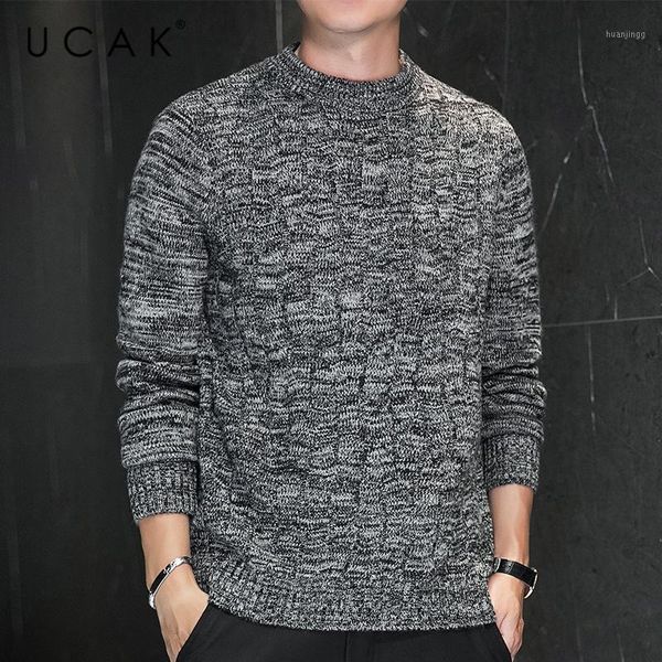 ucak brand thick needle thickened wool sweater male clothes autumn winter streetwear pullover pull homme u10171, White;black
ucak brand thick needle thickened wool sweater male clothes autumn winter streetwear pullover pull homme u10171, White;black