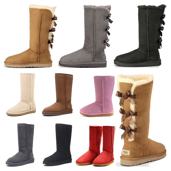 2021 new women classic snow boots 3 bow fur boot for winter chestnut black grey pink chocolate red girl size 36-41 fashion outdoor 
2021 new women classic snow boots 3 bow fur boot for winter chestnut black grey pink chocolate red girl size 36-41 fashion outdoor