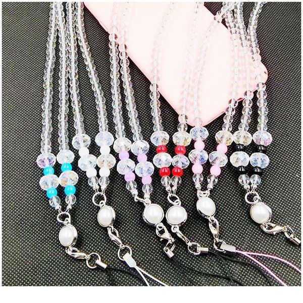 shellnail crystal lanyard mobile phone hanging chain rope neck crystal transparent pearl strap handmade trend bling bead jllglw
shellnail crystal lanyard mobile phone hanging chain rope neck crystal transparent pearl strap handmade trend bling bead jllglw