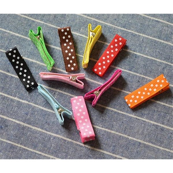 covered ribbon 100pcs polka dot 35mm all clip accessory fully lined alligator double prong clips girl hair bows flowers
covered ribbon 100pcs polka dot 35mm all clip accessory fully lined alligator double prong clips girl hair bows flowers