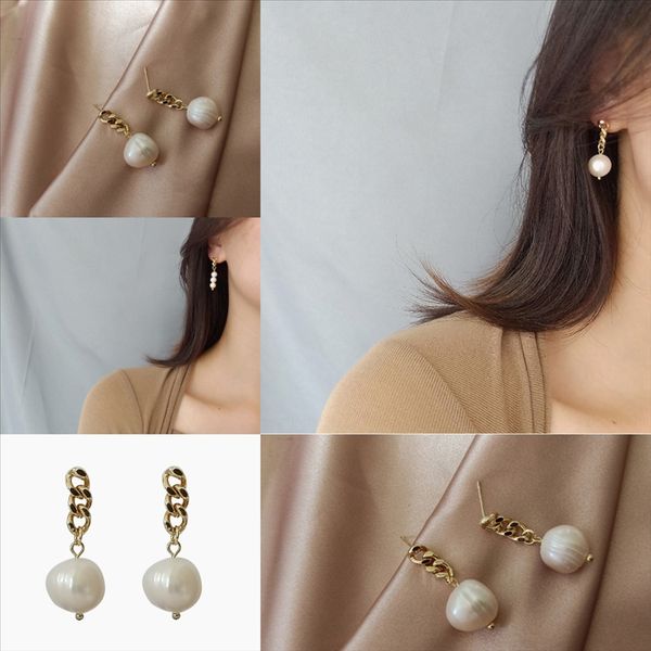 gsi stud jewelry sterling silver gold color real freshwater pearl lily pearl baroque earring stainless steel stud party women wedding, Golden
gsi stud jewelry sterling silver gold color real freshwater pearl lily pearl baroque earring stainless steel stud party women wedding, Golden