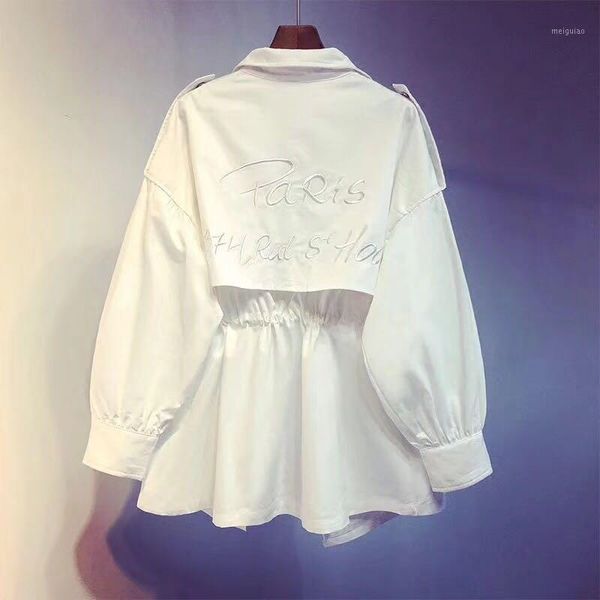 new korean autumn back embroidery letters windbreaker long loose casual coat trench women fashion streetwear 20201, Tan;black
new korean autumn back embroidery letters windbreaker long loose casual coat trench women fashion streetwear 20201, Tan;black