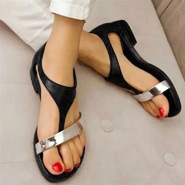 Low Flat With Plus Size Gladiator Sandals Women T-Strap Rome Sandals Cover Heel Buckle Strap Mixed Colors Bohemian Shoes 35-43 #lT0i
Low Flat With Plus Size Gladiator Sandals Women T-Strap Rome Sandals Cover Heel Buckle Strap Mixed Colors Bohemian Shoes 35-43 #lT0i
