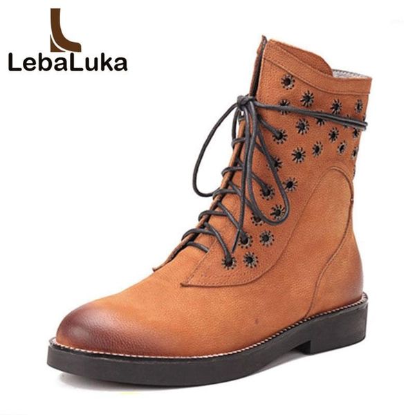 boots tuyoki genuine leather women mid calf cross strap round toe winter shoes women's lace up footwear size 34-391, Black
boots tuyoki genuine leather women mid calf cross strap round toe winter shoes women's lace up footwear size 34-391, Black