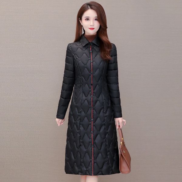 medium and long fashion lightweight warm down cotton padded jacket for women's 2020 winter wear new slim large temperament cotton padde, Tan;black
medium and long fashion lightweight warm down cotton padded jacket for women's 2020 winter wear new slim large temperament cotton padde, Tan;black