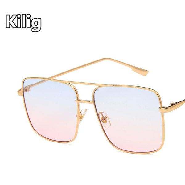 sunglasses kilig pilot metal frame driving glasses women men brand designer vintage gold clear sun couple eyewear, White;black
sunglasses kilig pilot metal frame driving glasses women men brand designer vintage gold clear sun couple eyewear, White;black