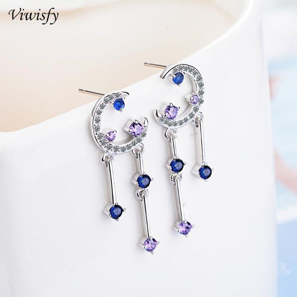 stud viwisfy crystal 925 sterling silver earrings for women luxury wedding jewelry gift girl vintage moon vw21031, Golden;silver
stud viwisfy crystal 925 sterling silver earrings for women luxury wedding jewelry gift girl vintage moon vw21031, Golden;silver