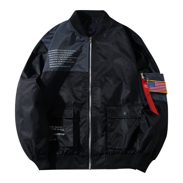 new transportation 2020 of the drop bomber man hip hop letter design loose pilot japanese male jacket streetwear rnh0, Black;brown
new transportation 2020 of the drop bomber man hip hop letter design loose pilot japanese male jacket streetwear rnh0, Black;brown