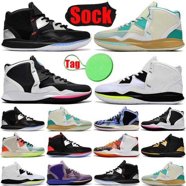with sock tag kyrie 8 mens basketball shoes fire and ice keep sue fresh aluminum men trainers sports sneakers size 40-46 fashion
with sock tag kyrie 8 mens basketball shoes fire and ice keep sue fresh aluminum men trainers sports sneakers size 40-46 fashion