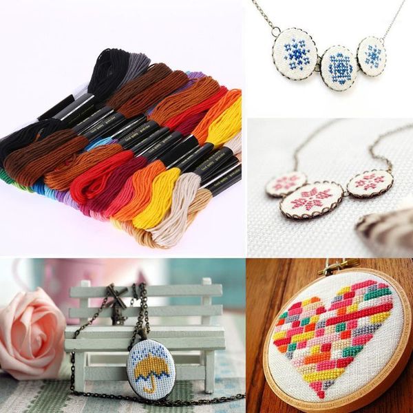 24/100/50 colors embroidery thread hand floss sewing cross stitch cotton embroidery thread floss sewing skeins craft hogard1, Black;white
24/100/50 colors embroidery thread hand floss sewing cross stitch cotton embroidery thread floss sewing skeins craft hogard1, Black;white