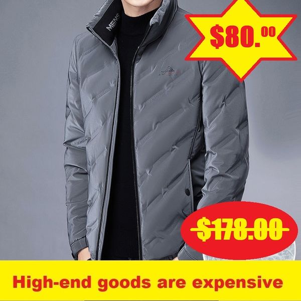 the 2020 winter new white duck down lightweight down jacket youth slim down jacket with stand-up collar quality assurance, Black
the 2020 winter new white duck down lightweight down jacket youth slim down jacket with stand-up collar quality assurance, Black