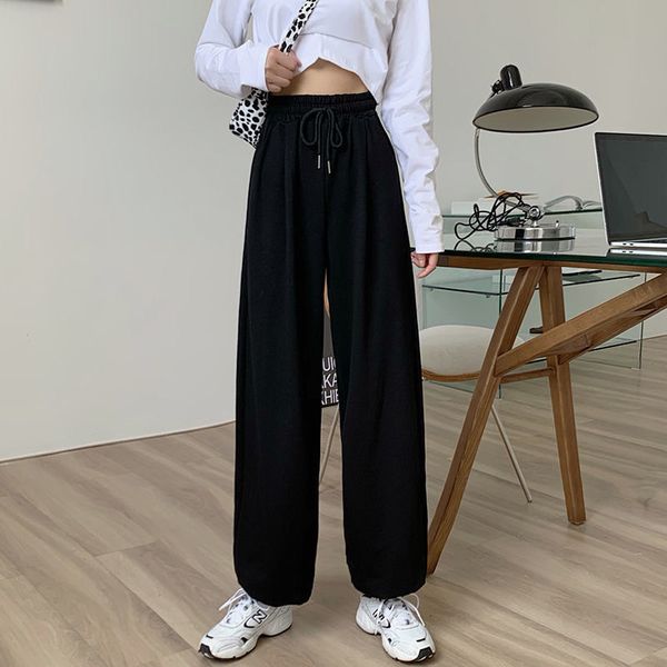 thin 2021 fall new down jogging high sportwear women's comfortable long streetwear pants oxxk, Black;white
thin 2021 fall new down jogging high sportwear women's comfortable long streetwear pants oxxk, Black;white