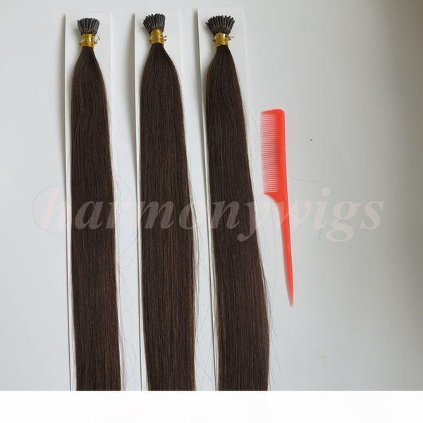 pre bonded i tip brazilian human hair extensions 100g 100strands 18 20 22 24inch #4 dark brown indian straight hair products, Black
pre bonded i tip brazilian human hair extensions 100g 100strands 18 20 22 24inch #4 dark brown indian straight hair products, Black