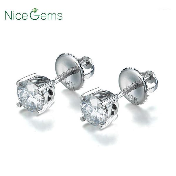 nicegems 14k white gold 4-prong basket round moissanite stud earring d color moissanite diamond 0.1ct 0.25ct 0.5ct 0.8ct 1ct1, Golden;silver
nicegems 14k white gold 4-prong basket round moissanite stud earring d color moissanite diamond 0.1ct 0.25ct 0.5ct 0.8ct 1ct1, Golden;silver