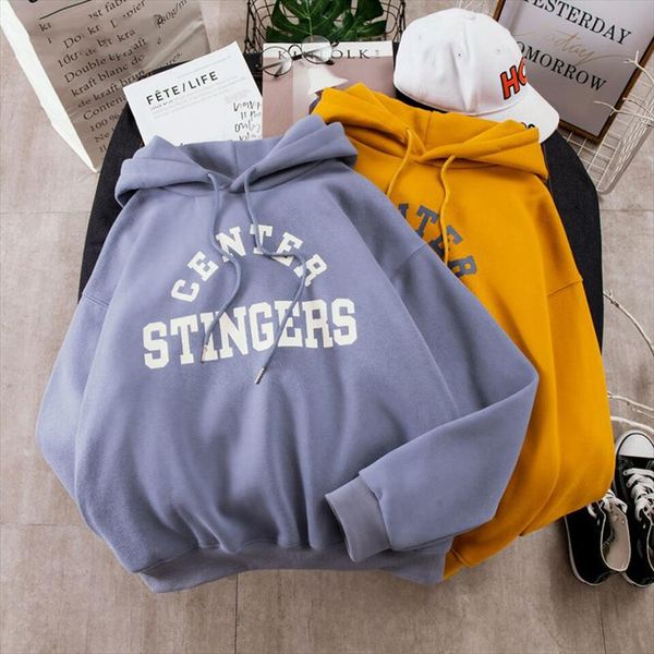 women hoodies large size leisure letter printed long sleeve hooded pullovers 2020 casual korean sweatshirt moletom feminino, Black
women hoodies large size leisure letter printed long sleeve hooded pullovers 2020 casual korean sweatshirt moletom feminino, Black