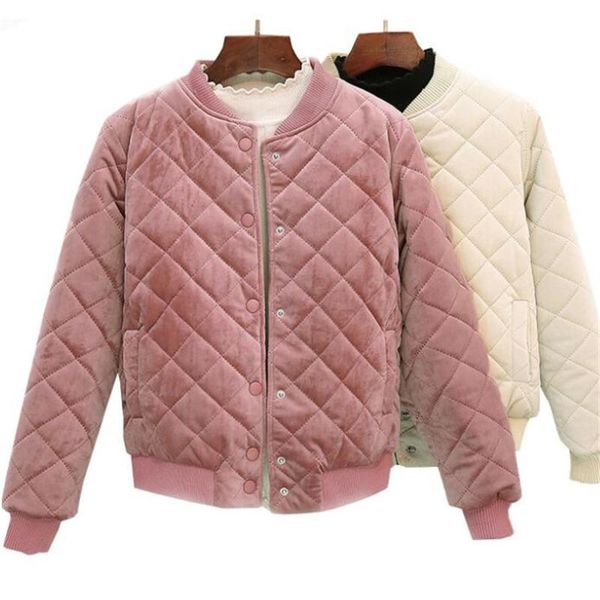 2020 autumn winter women short cotton coats velvet argyle harajuku parka warm thick jackets students baseball outerwear bombers, Black;brown
2020 autumn winter women short cotton coats velvet argyle harajuku parka warm thick jackets students baseball outerwear bombers, Black;brown