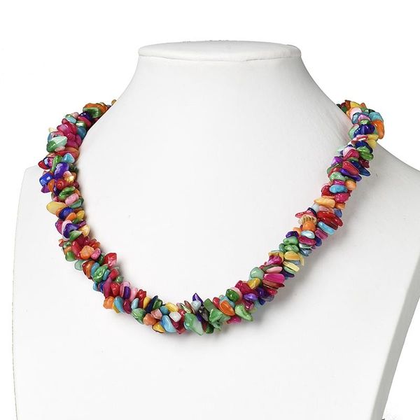 chokers classic exaggeration natural gem 5-8mm stone jewellery necklace for party presents to mom high grade elegant, Golden;silver
chokers classic exaggeration natural gem 5-8mm stone jewellery necklace for party presents to mom high grade elegant, Golden;silver