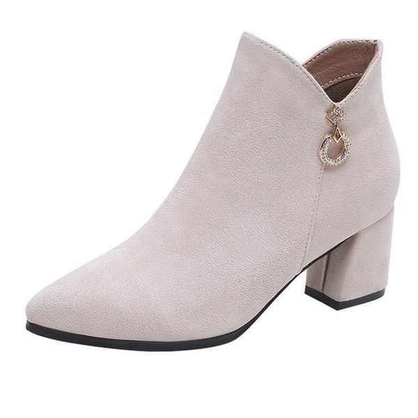2021 new women ankle ladies pumps seude fashion shoes woman high heels sequined casual pointed toe boots buckle strap shoe 4lz0, Black
2021 new women ankle ladies pumps seude fashion shoes woman high heels sequined casual pointed toe boots buckle strap shoe 4lz0, Black
