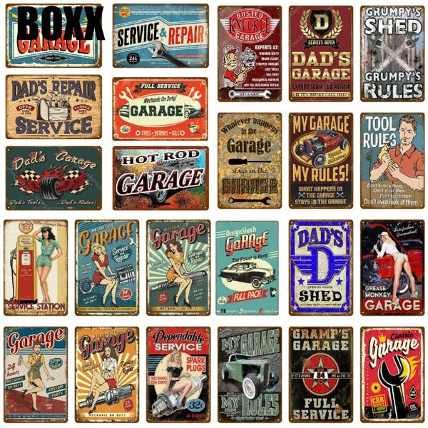 service repair metal signs my garage my tools plaque metal wall art decor vintage car station decorative plates 20*30 cm
service repair metal signs my garage my tools plaque metal wall art decor vintage car station decorative plates 20*30 cm