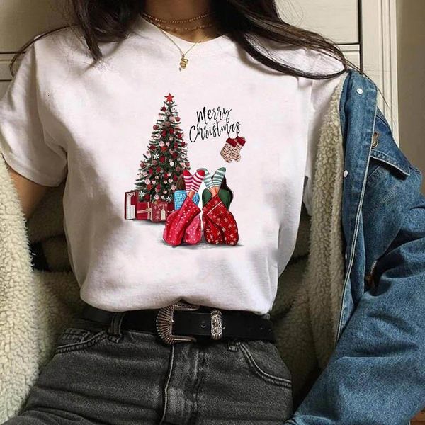 womens gift new year print short sleeve clothes merry christmas woman t-shirt female kawaii t tee shirt tshirt women, White
womens gift new year print short sleeve clothes merry christmas woman t-shirt female kawaii t tee shirt tshirt women, White