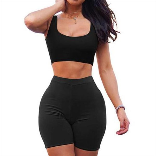 women tracksuit women crop shorts bodycon outfit sports jumpsuit 2 piece set solid short summer, Gray
women tracksuit women crop shorts bodycon outfit sports jumpsuit 2 piece set solid short summer, Gray
