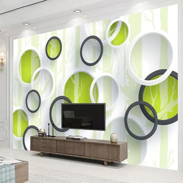 custom p wallpaper green geometric pattern circles wall painting bedroom living room tv background mural papel de parede 3d
custom p wallpaper green geometric pattern circles wall painting bedroom living room tv background mural papel de parede 3d
