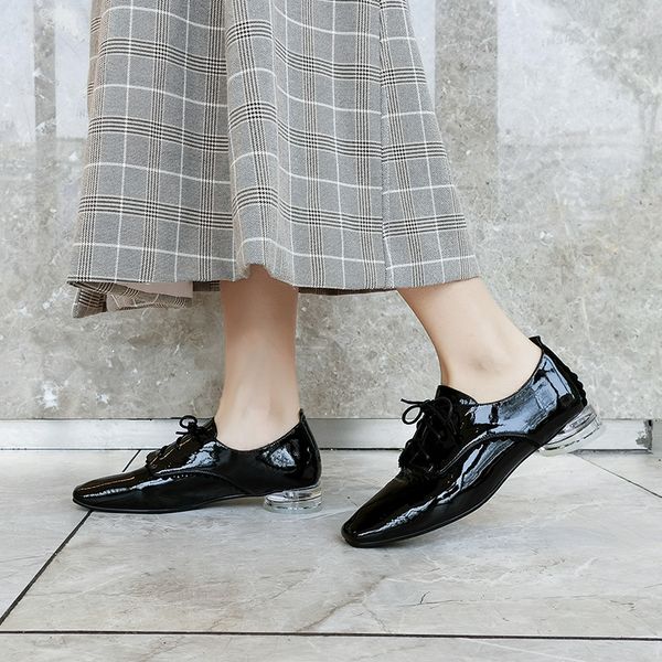 ins female pumps genuine shoes plus size 22-24.5 cm length toe of square foot solid cow leather europe and america e3mo, Black
ins female pumps genuine shoes plus size 22-24.5 cm length toe of square foot solid cow leather europe and america e3mo, Black