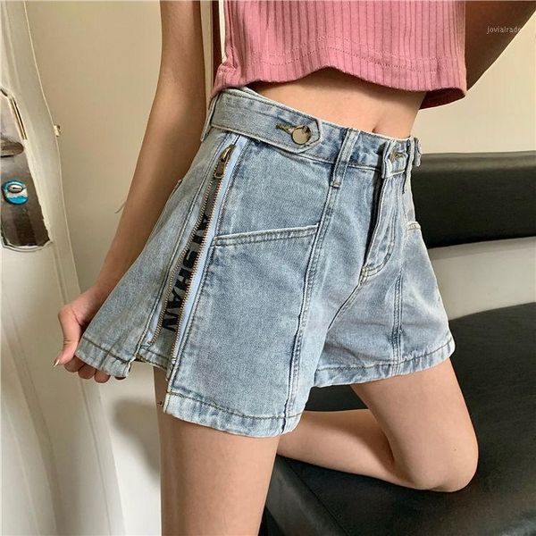 women's shorts denim women loose high waist summer thin a- shaped fashion slim korean-style womens1, White;black
women's shorts denim women loose high waist summer thin a- shaped fashion slim korean-style womens1, White;black