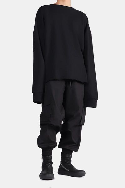 new 2020 men's clothing hair stylist catwalk loose double pocket shrink fit balloon pants plus size singer costumes, Black
new 2020 men's clothing hair stylist catwalk loose double pocket shrink fit balloon pants plus size singer costumes, Black
