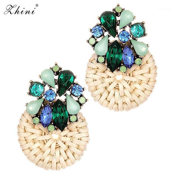 zhini geometric wooden drop dangle earrings women boho crystal rattan wedding gifts earrings fashion statement jewelry1, Silver
zhini geometric wooden drop dangle earrings women boho crystal rattan wedding gifts earrings fashion statement jewelry1, Silver