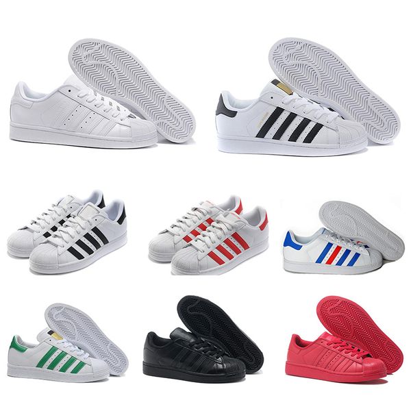 new superstars mens shoes designers star black white gold hologram junior originals super 80s pride sneakers women outdoor shoes 36-44
new superstars mens shoes designers star black white gold hologram junior originals super 80s pride sneakers women outdoor shoes 36-44