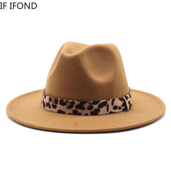 wide brim hats women wool jazz fedora with leopard ribbon gentleman elegant trilby party formal dress hat, Blue;gray
wide brim hats women wool jazz fedora with leopard ribbon gentleman elegant trilby party formal dress hat, Blue;gray