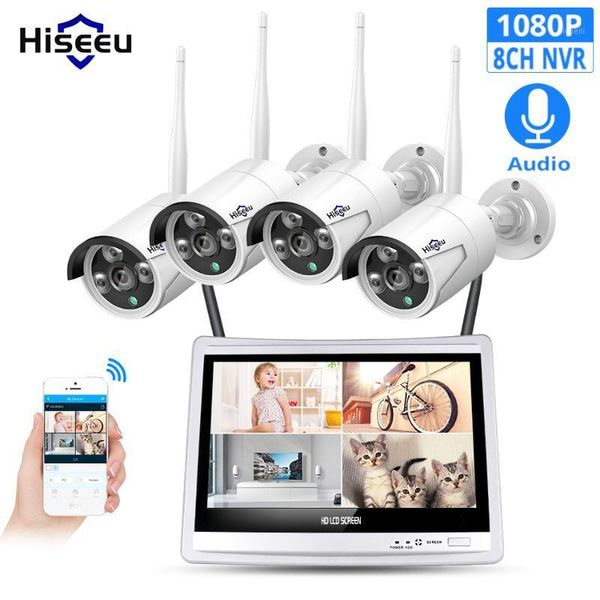 hiseeu 8ch 1080p wireless nvr kits 12' lcd display hd outdoor security 2mp ip camera video surveillance wifi cctv camera system1
hiseeu 8ch 1080p wireless nvr kits 12' lcd display hd outdoor security 2mp ip camera video surveillance wifi cctv camera system1