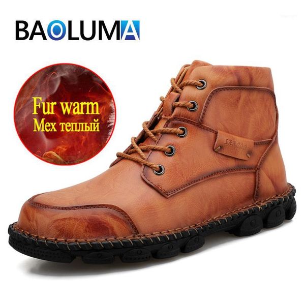 boots men's leather plush warm snow lace-up comfortable winter waterproof men motorcycle1, Black
boots men's leather plush warm snow lace-up comfortable winter waterproof men motorcycle1, Black