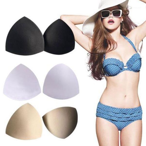 bra pad 1 pair sewing insert soft sponge cup removable padded 3 colour for bikini padding insert bridal bra accessorries1, Black;white
bra pad 1 pair sewing insert soft sponge cup removable padded 3 colour for bikini padding insert bridal bra accessorries1, Black;white