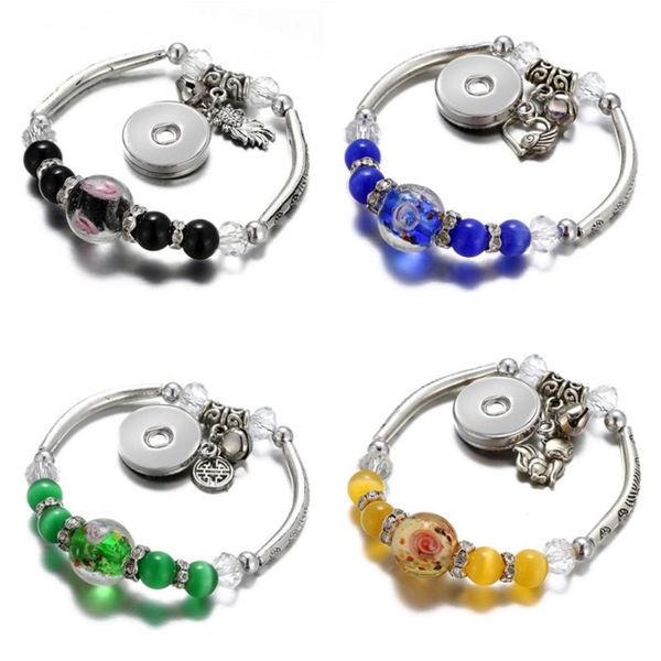 charm bracelets ab0053 fashion beauty silver color flowers glass beads snap flexible fit 18mm buttons jewelry wholesale, Golden;silver
charm bracelets ab0053 fashion beauty silver color flowers glass beads snap flexible fit 18mm buttons jewelry wholesale, Golden;silver