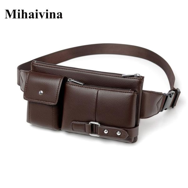 mihaivin men pu leather waist packs vintage travel belt bag chest bags cell/mobile phone hip bum belt fanny pack waist purse bag
mihaivin men pu leather waist packs vintage travel belt bag chest bags cell/mobile phone hip bum belt fanny pack waist purse bag
