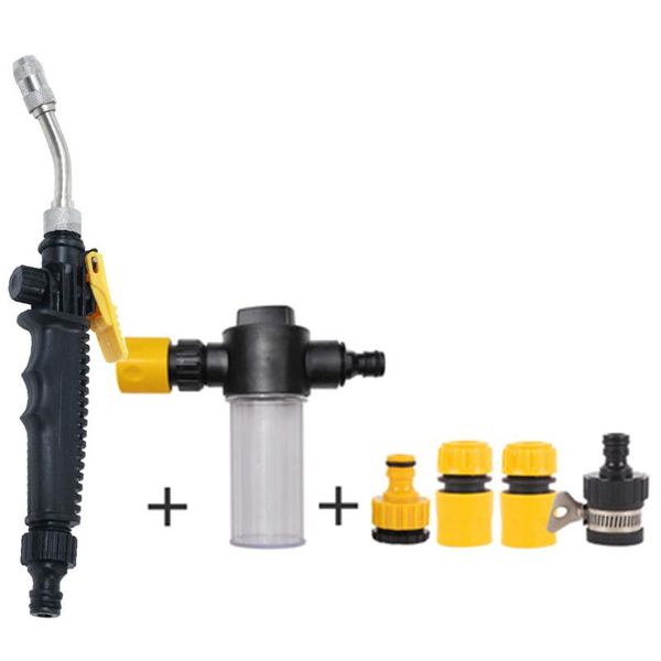garden hoses multifuncional water gun nozzle spray adjustable high pressure power washer for plant flower cleaning car
garden hoses multifuncional water gun nozzle spray adjustable high pressure power washer for plant flower cleaning car