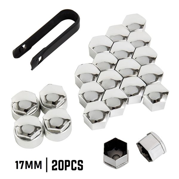 20pcs 17mm car wheel nut bolt head cover protective bolt caps dust proof rims exterior decoration protecting bolt rims silver225b
20pcs 17mm car wheel nut bolt head cover protective bolt caps dust proof rims exterior decoration protecting bolt rims silver225b