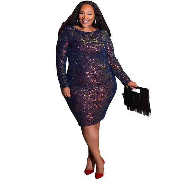 maketina xl-5xl plus size sequin bodycon dress 2021 new arrivals women long sleeve plus size bodycon club night party dress, Black;gray
maketina xl-5xl plus size sequin bodycon dress 2021 new arrivals women long sleeve plus size bodycon club night party dress, Black;gray