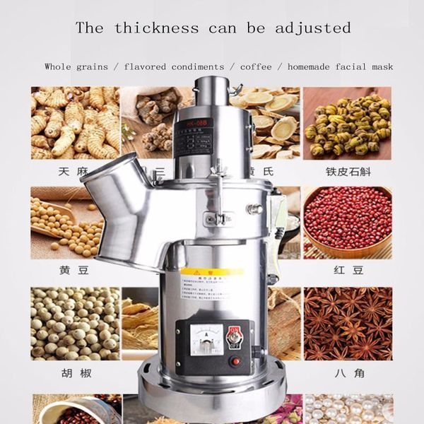 electric coffee grinders grinder machine fine household small dry grinding whole grains chinese medicines one-button start 20kg / h1
electric coffee grinders grinder machine fine household small dry grinding whole grains chinese medicines one-button start 20kg / h1