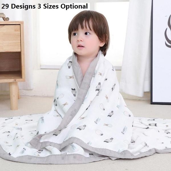 4 and 6 layers baby blanket swaddling boys girl kids children bamboo cotton muslin blanket for newborn baby receiving blankets y201009
4 and 6 layers baby blanket swaddling boys girl kids children bamboo cotton muslin blanket for newborn baby receiving blankets y201009
