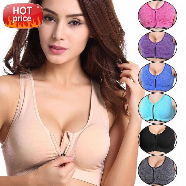 sport bras push up for cup a-d front zipper sport bra running jogging fitness yoga bra breathable shockproof quick dry #rf8e, White
sport bras push up for cup a-d front zipper sport bra running jogging fitness yoga bra breathable shockproof quick dry #rf8e, White