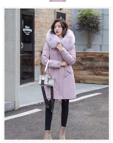 winter lamb down down cotton women's new cotton jacket thicken bread jacket mid-length1, Black
winter lamb down down cotton women's new cotton jacket thicken bread jacket mid-length1, Black