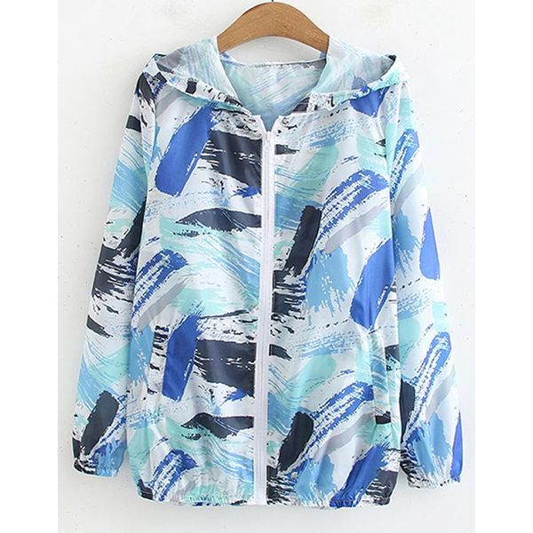 women's jackets 2021 large size 4xl jacket summer loose thin hooded cardigan printed sunscreen clothing wild female a150, Black;brown
women's jackets 2021 large size 4xl jacket summer loose thin hooded cardigan printed sunscreen clothing wild female a150, Black;brown