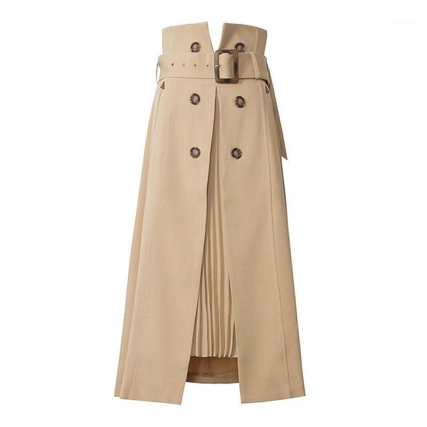 office lady elegant patchwork pleated split women skirts high waist with sashes irregular hem casual a-line skirt female spring1, Black
office lady elegant patchwork pleated split women skirts high waist with sashes irregular hem casual a-line skirt female spring1, Black